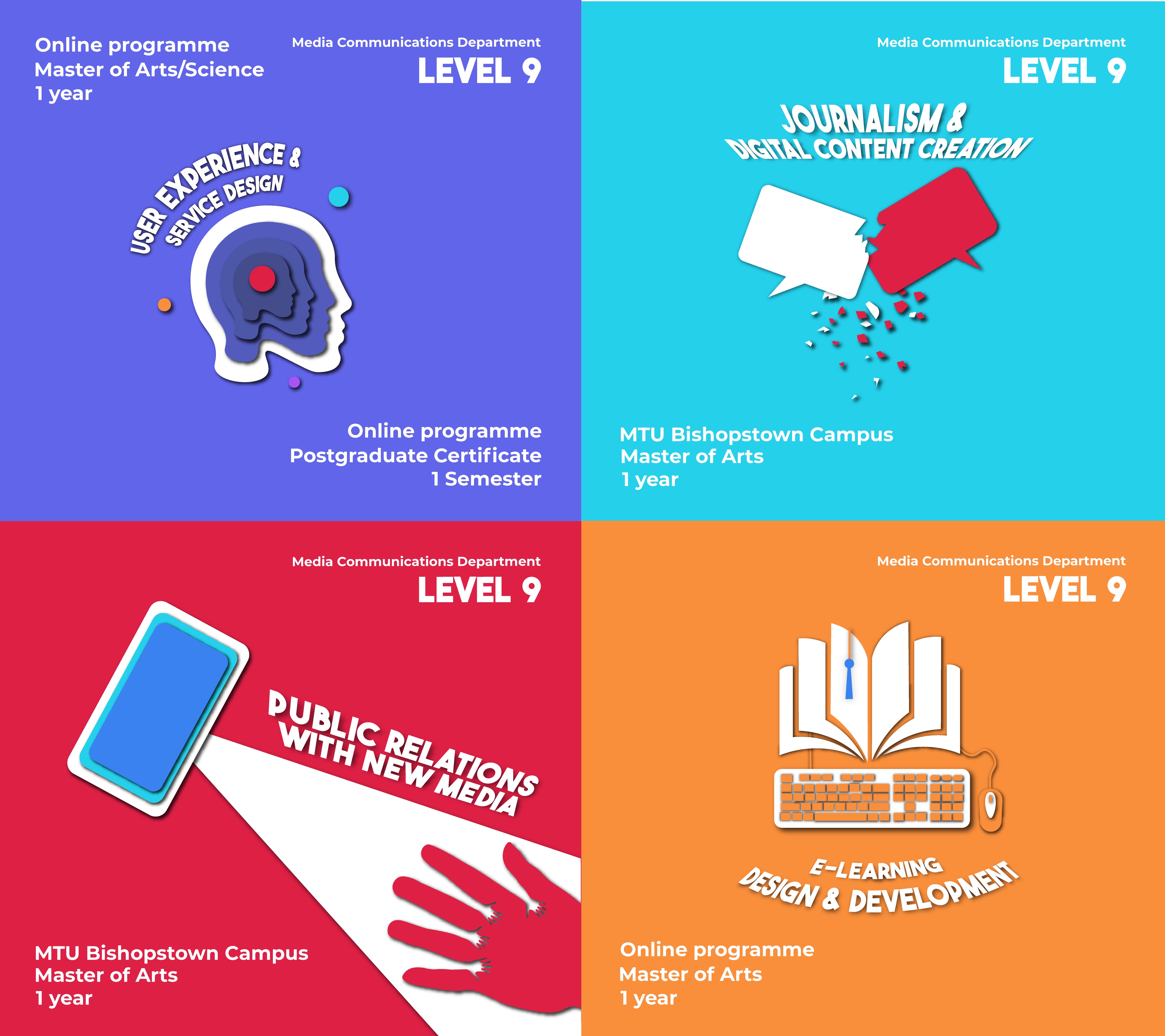 MTU Postgraduate Course Images